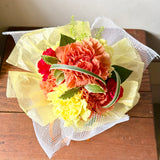 母の日　そのまま飾れるカーネーションブーケ（ビタミン）　2026