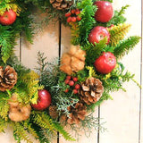 【クリスマスの飾りにオススメ!】欲張りにぎやかリース