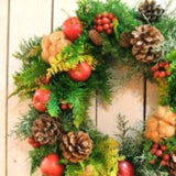 【クリスマスの飾りにオススメ!】欲張りにぎやかリース