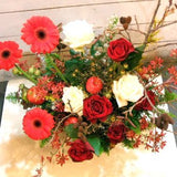 【お店の開店祝いやお誕生日祝いのプレゼントに】クリスマスガーデン(アレンジメント)