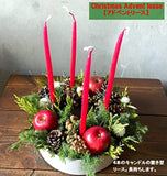 【アレンジメント 花 ギフト プレゼント】 誕生日 クリスマス (アドベントリース)